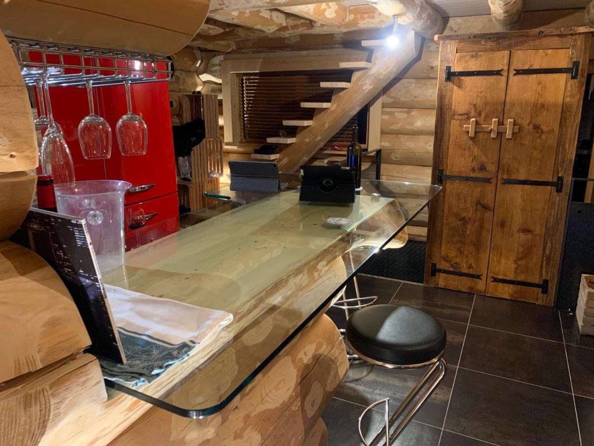 Chalet Anzac Chalet 5 Etoiles En Rondins Tout Neuf Unique Dans Les Aravis Les Villards-sur-Thônes Exteriér fotografie