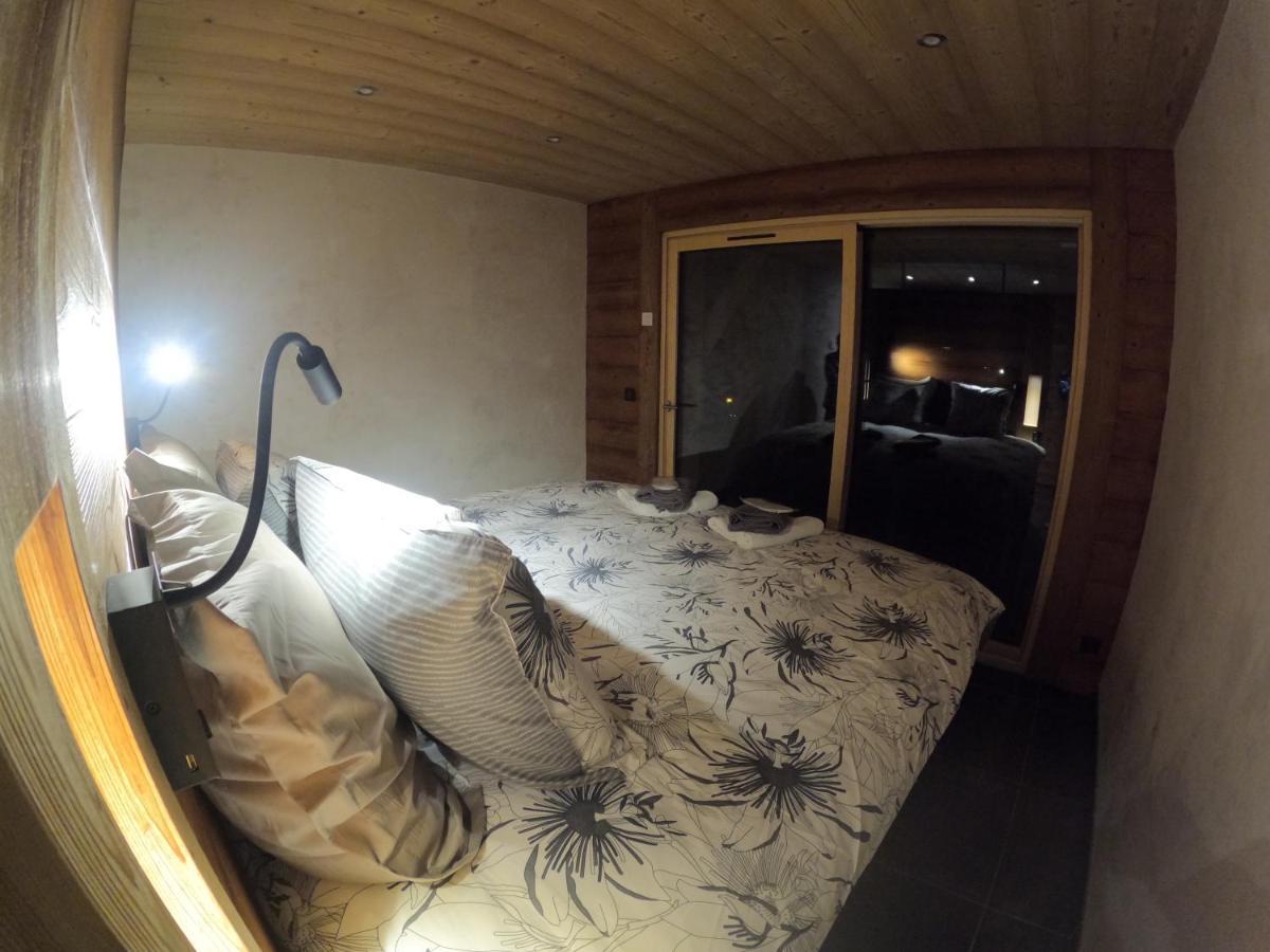 Chalet Anzac Chalet 5 Etoiles En Rondins Tout Neuf Unique Dans Les Aravis Les Villards-sur-Thônes Exteriér fotografie