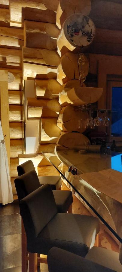 Chalet Anzac Chalet 5 Etoiles En Rondins Tout Neuf Unique Dans Les Aravis Les Villards-sur-Thônes Exteriér fotografie