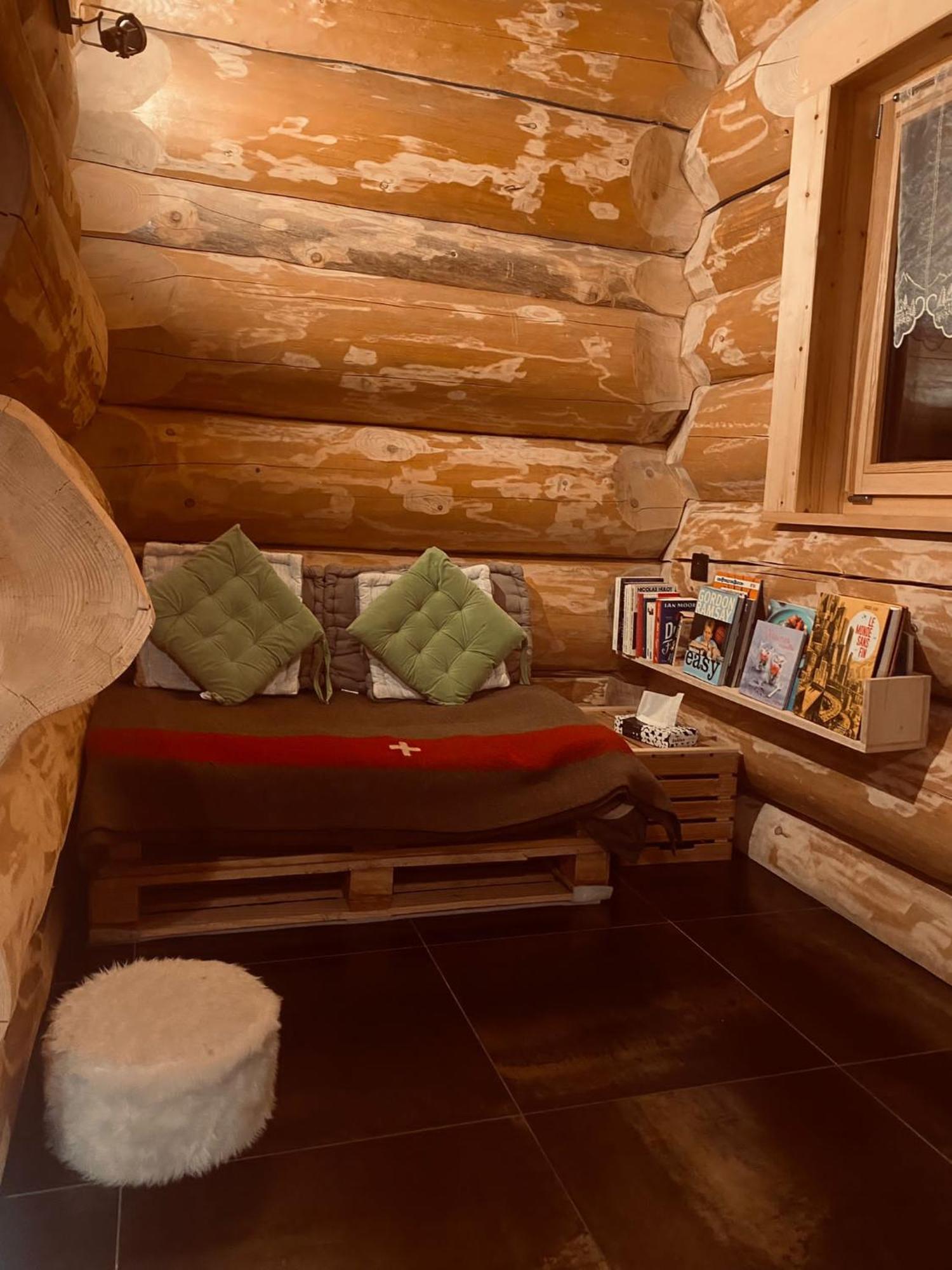 Chalet Anzac Chalet 5 Etoiles En Rondins Tout Neuf Unique Dans Les Aravis Les Villards-sur-Thônes Exteriér fotografie
